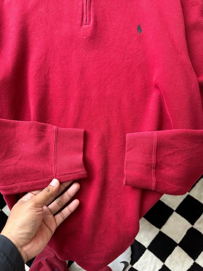 Polo Ralph Lauren × Ralph Lauren × Vintage VINTAGE POLO RALPH LAUREN HALF ZIPPER Size US L / EU 52-54 / 3 - 3 Thumbnail