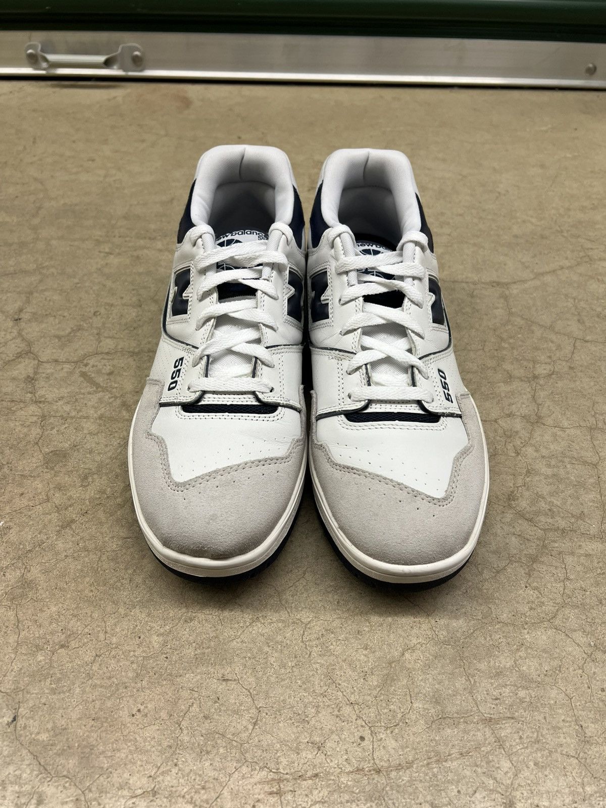 New Balance New Balance 550 White Navy Size 13 Size US 13 / EU 46 - 4 Thumbnail