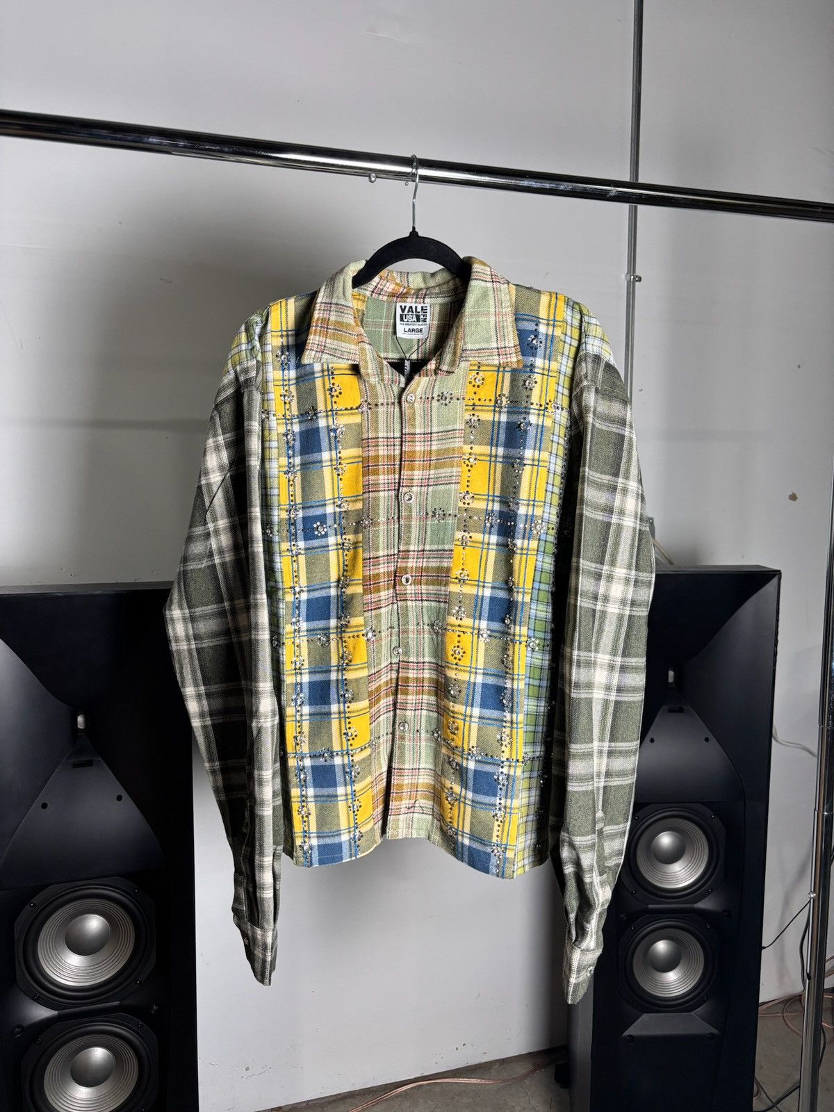 Vale Vale Forever Earth Day Flannel 'Green/Patchwork' Size US L / EU 52-54 / 3 - 1 Thumbnail