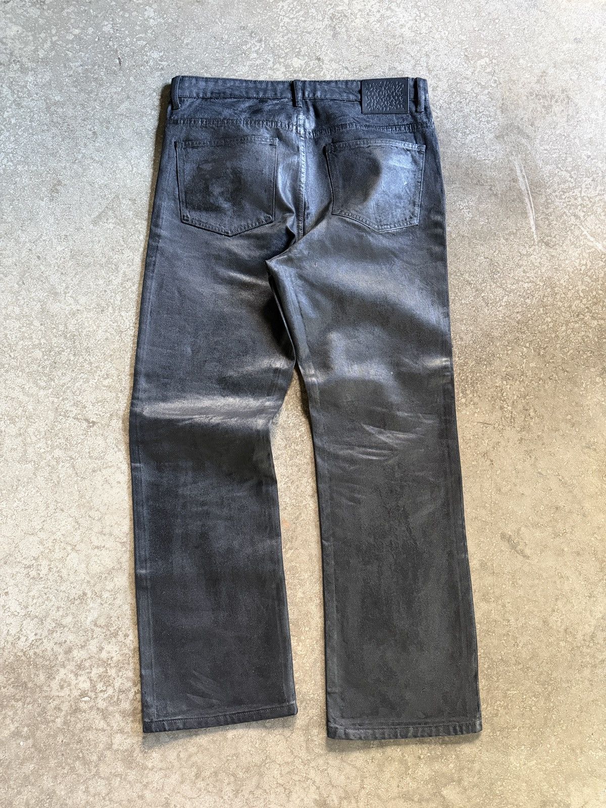 Basketcase Gallery ZOMBIE waxed denim size 36