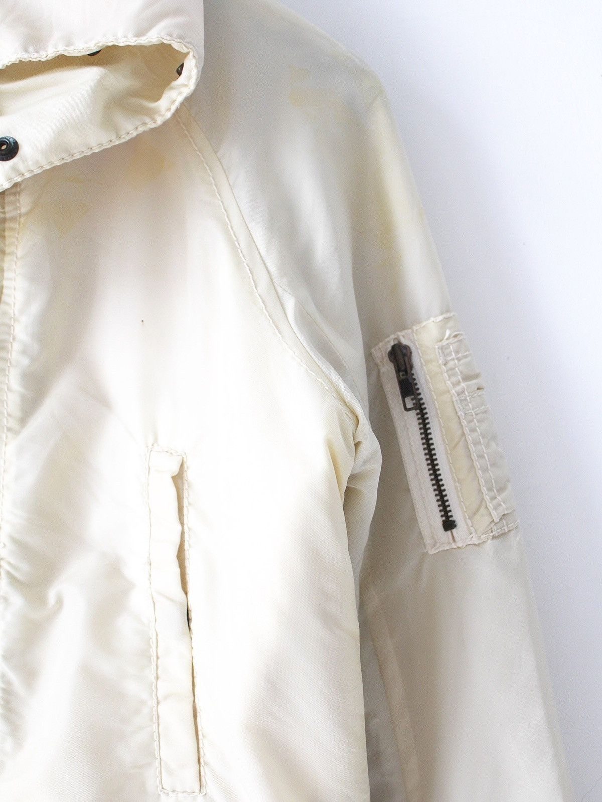 GOA 2000S GOA JAPAN IVORY HOODED FISHTAIL PARKA SHERPA LINED Size US S / EU 44-46 / 1 - 6 Thumbnail