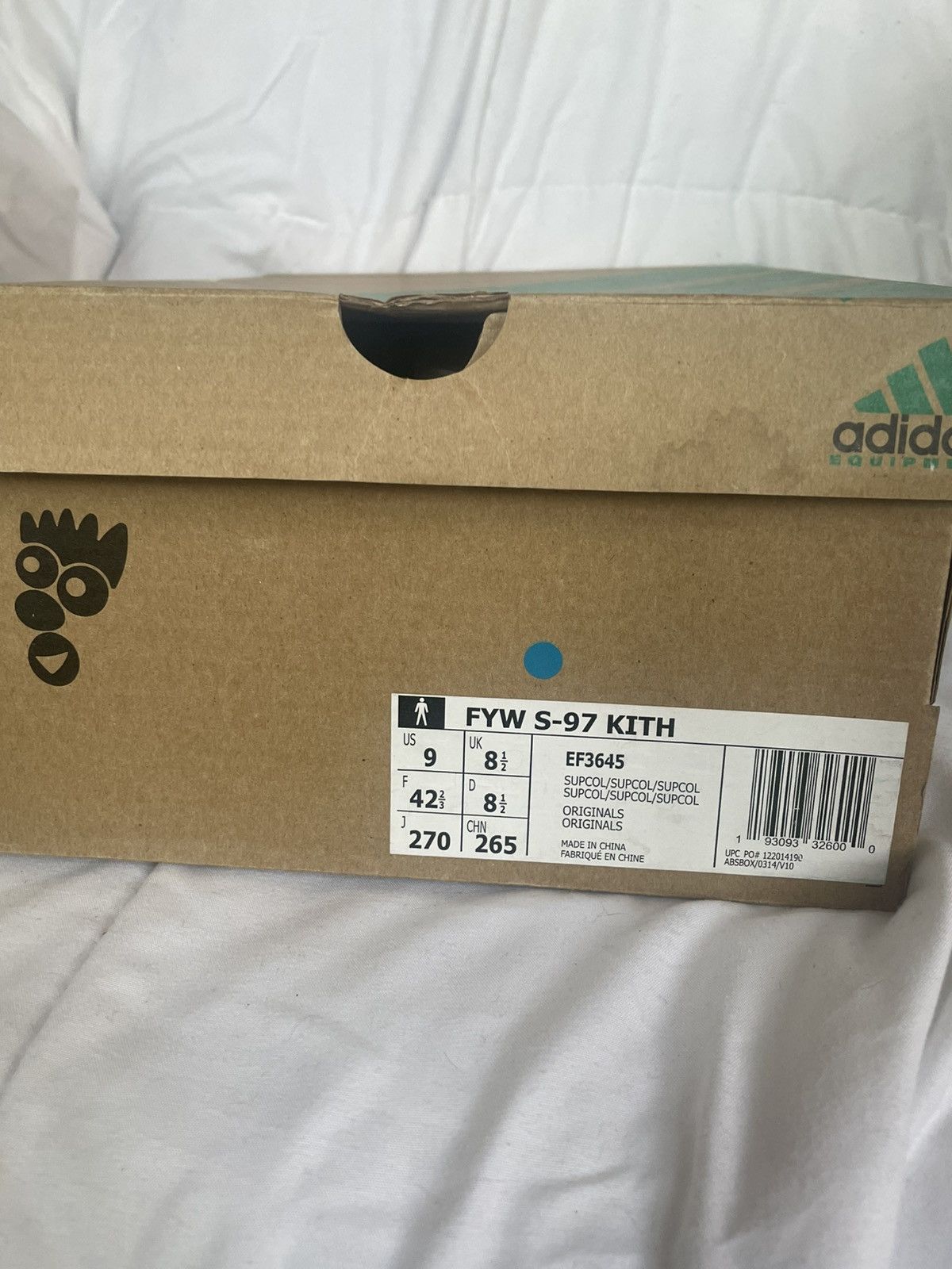 Adidas × Ronnie Fieg Kith x Ronnie Fieg x Adidas FYW S-97 Size US 9 / EU 42 - 12 Thumbnail