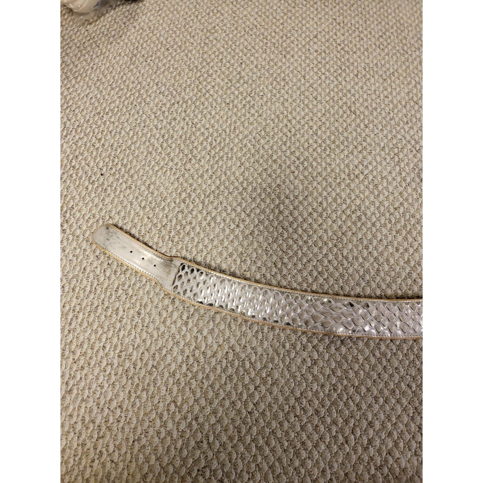 Ermanno Scervino Ermanno Scervino Snake Skin Genuine Leather Belt Size ONE SIZE - 9 Thumbnail