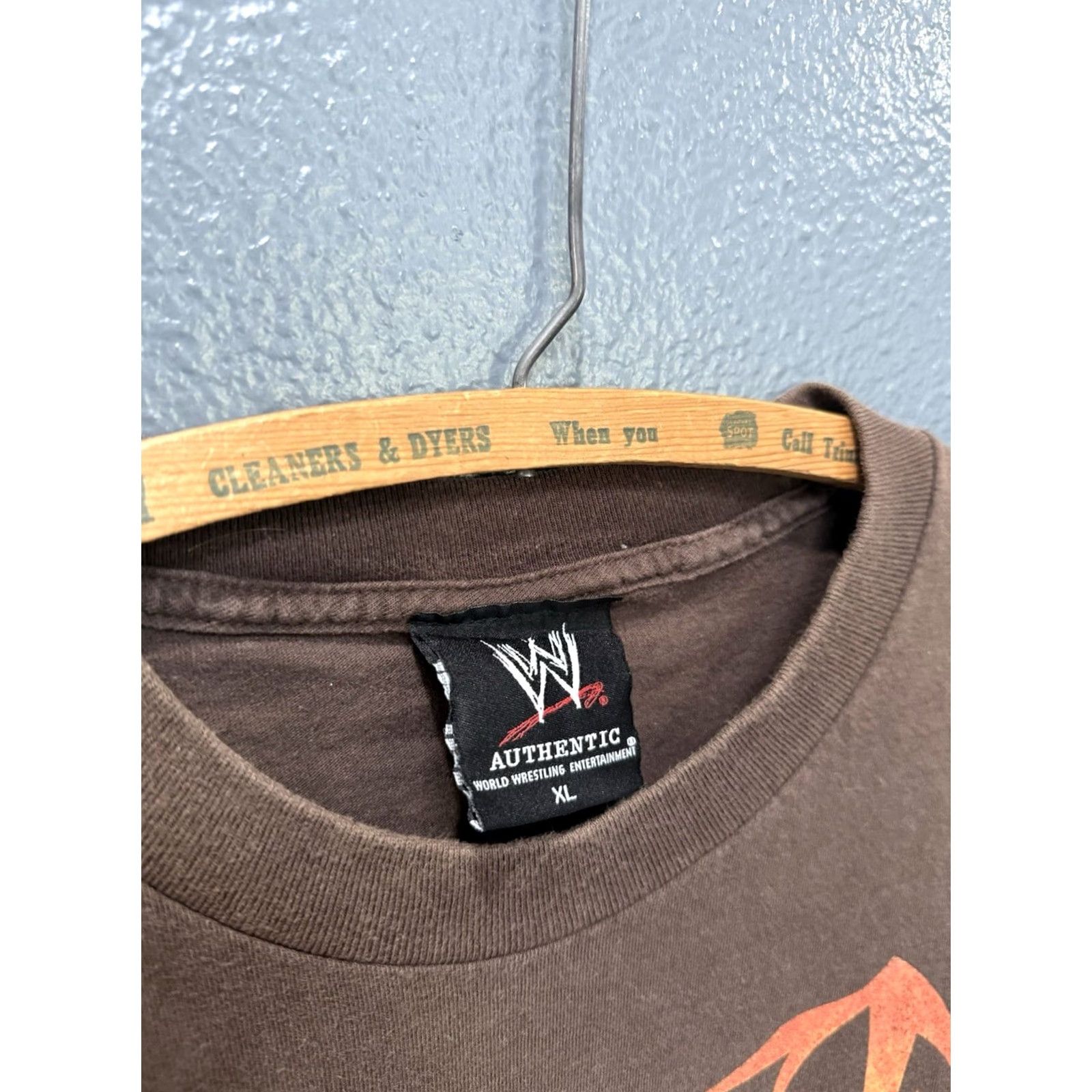 Vintage VINTAGE WWE Randy Orton RKO Face Snake Tee Shirt XL Shirt Men Brown 90s/2000s Short Sleeve Mens Size US XL / EU 56 / 4 - 2 Thumbnail