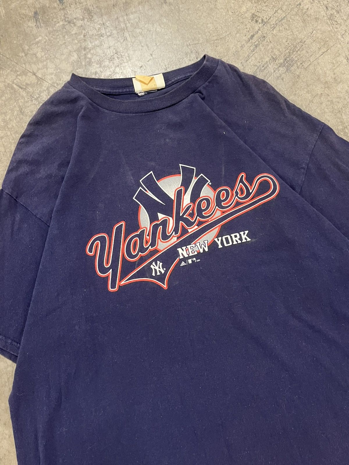 Vintage NY Yankees vintage addidas shirt 90s streetwear hype Size US L / EU 52-54 / 3 - 4 Thumbnail