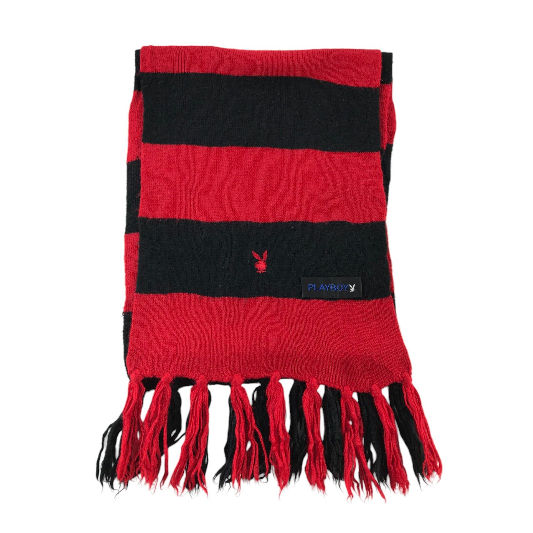 Playboy × Vintage Playboy Scarf / Muffler / Neckwear - WW2126 Size ONE SIZE - 2 Thumbnail