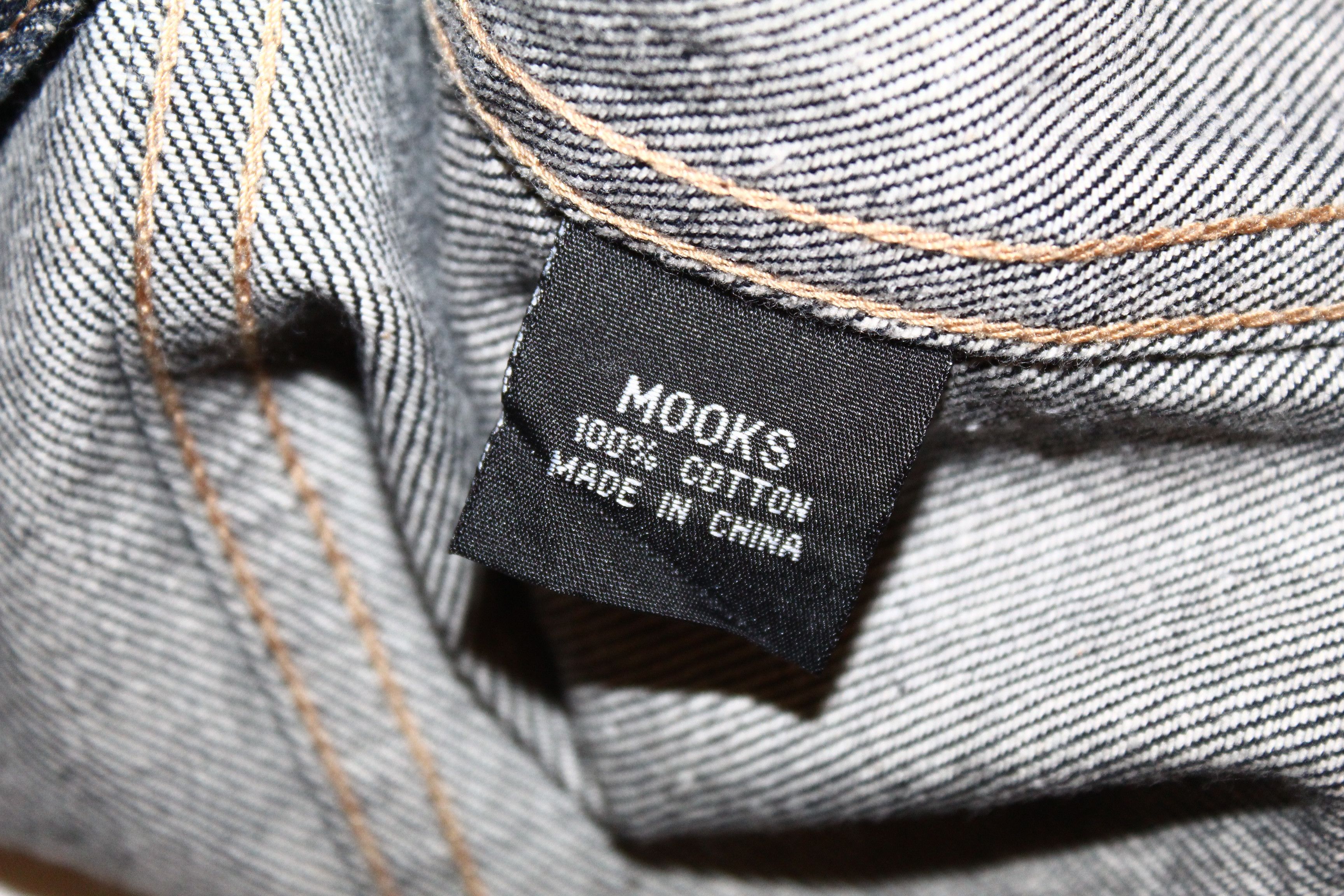 Japanese Brand 💥 Mooks Australia 16oz Raw Denim Work Trucker Jacket Size US M / EU 48-50 / 2 - 10 Thumbnail