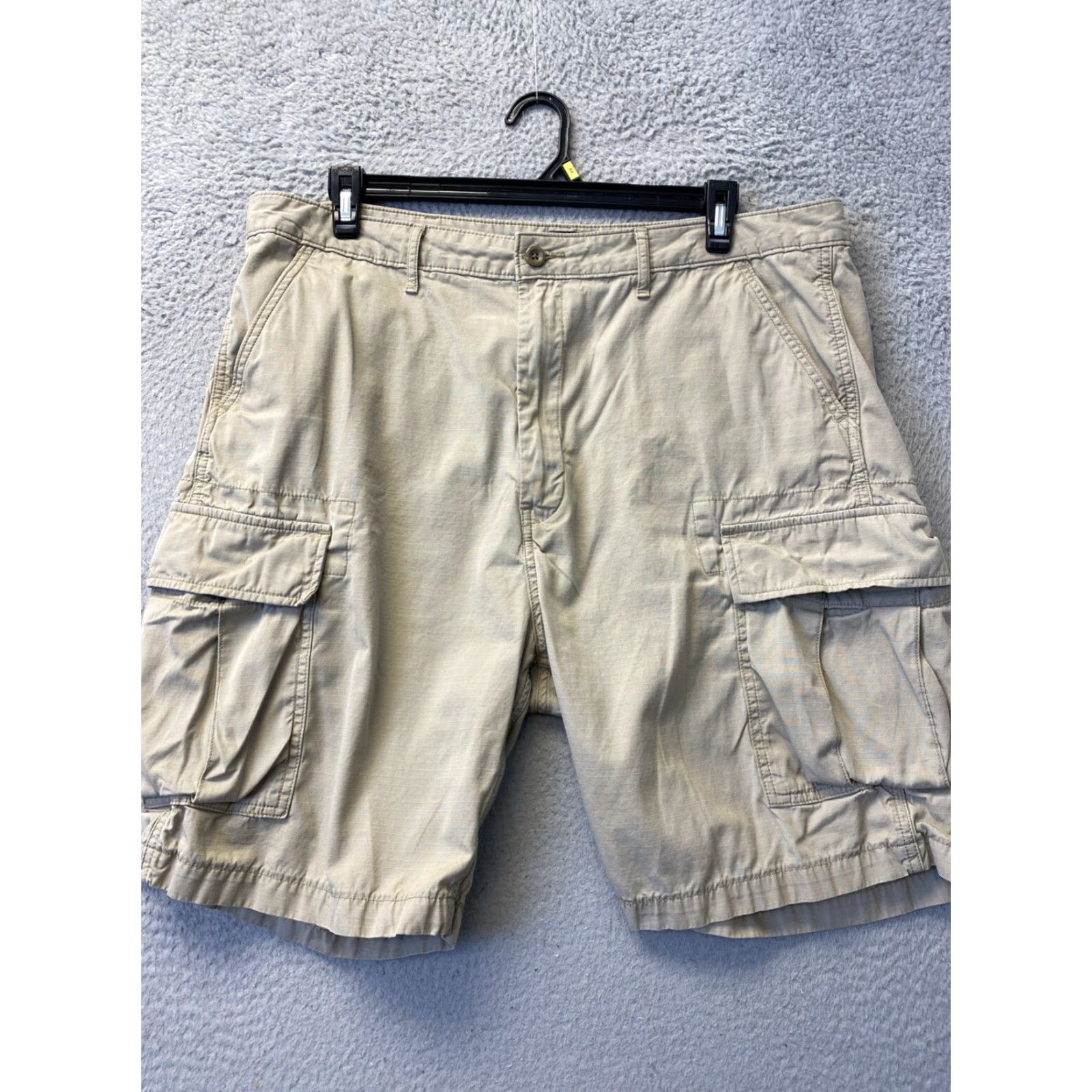 Levi's Levi's Men's Cargo Shorts 40 Relaxed Fit Cotton Blend Tan Casual Army Style Belted Size US 40 / EU 56 - 3 Thumbnail