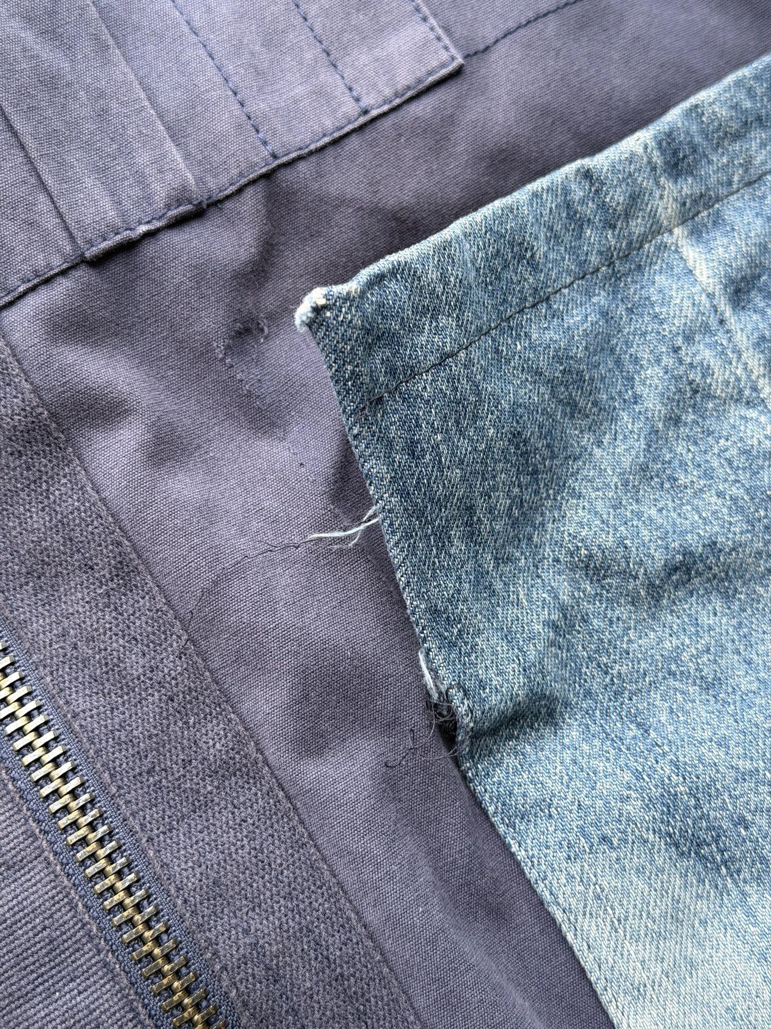 Ojardorf Ofiles 5-pocket Indigo Denim Bomber Jacket Size US L / EU 52-54 / 3 - 7 Thumbnail