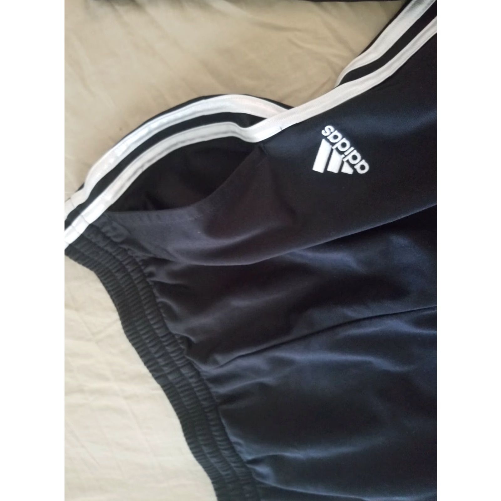 Adidas adidas Pants Mens S Small Black Athletic Gym Workout Sweatpants Regular Size Type Pants Mens Black Athletic Sweatpants Size US 29 - 4 Thumbnail