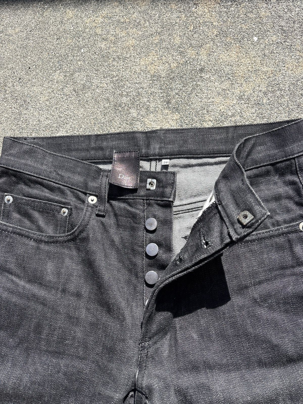 Dior Dior Homme 2003/04 Hedi Denim Size US 26 / EU 42 - 2 Thumbnail
