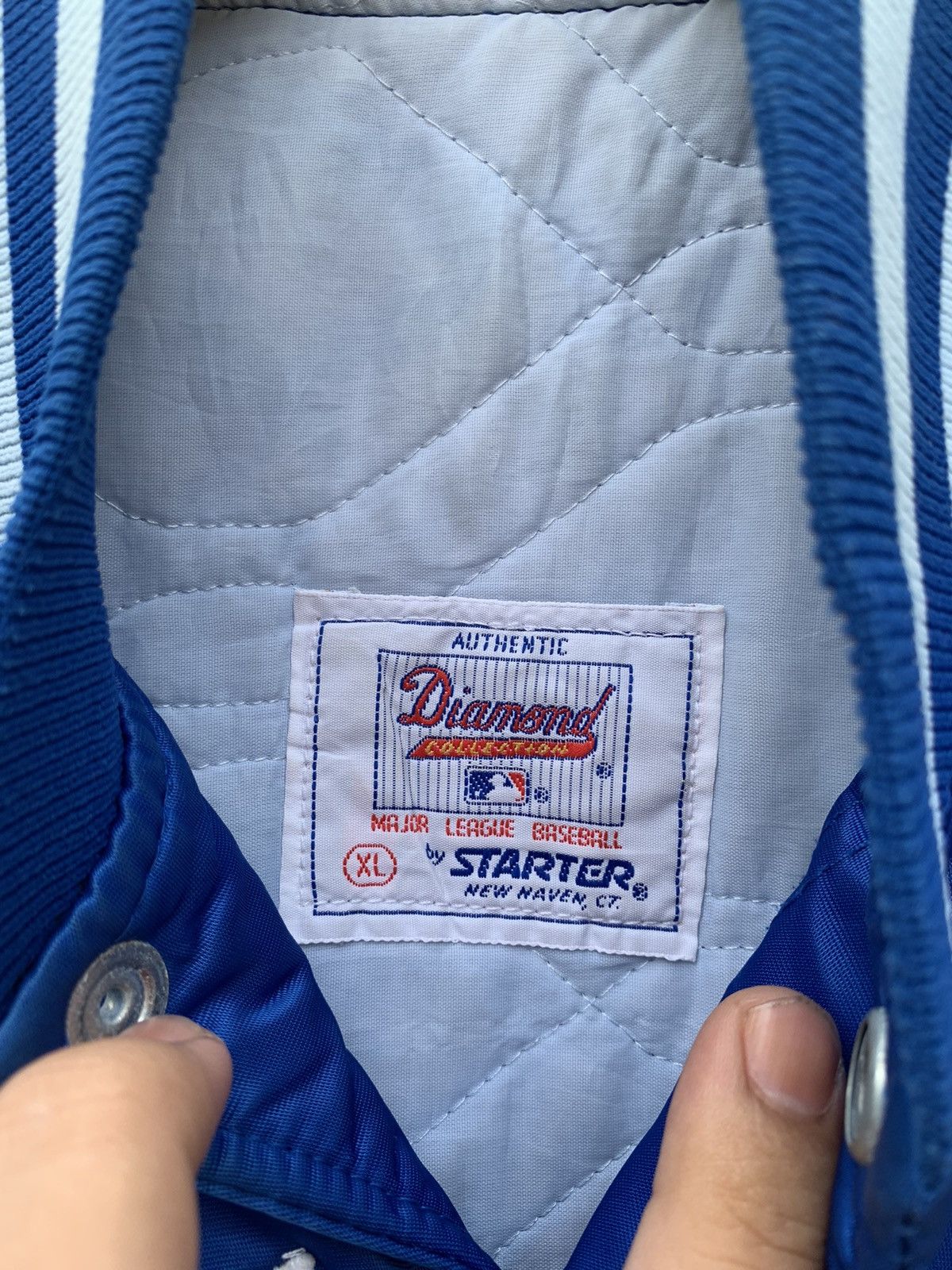 MLB × Starter STARTER VARSITY JACKET DODGERS Size US XL / EU 56 / 4 - 3 Thumbnail