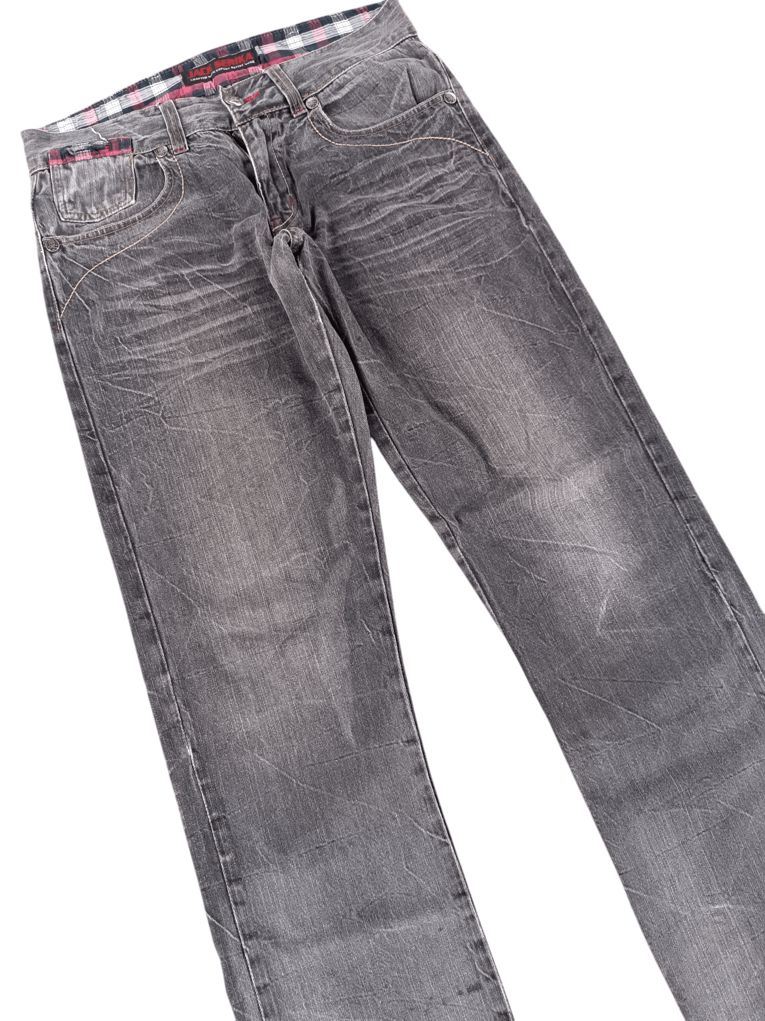 FLARED Jack Serika Embroidery Angel Wing Denim