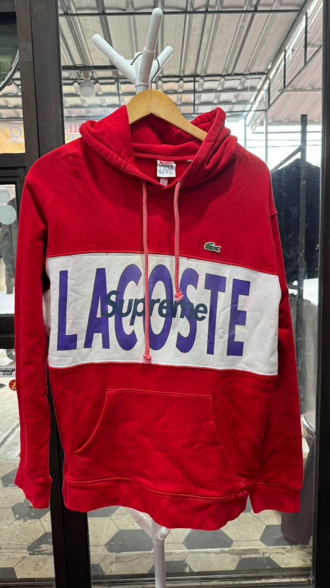 Supreme Supreme Lacoste Hoodie Size US L / EU 52-54 / 3 - 2 Thumbnail