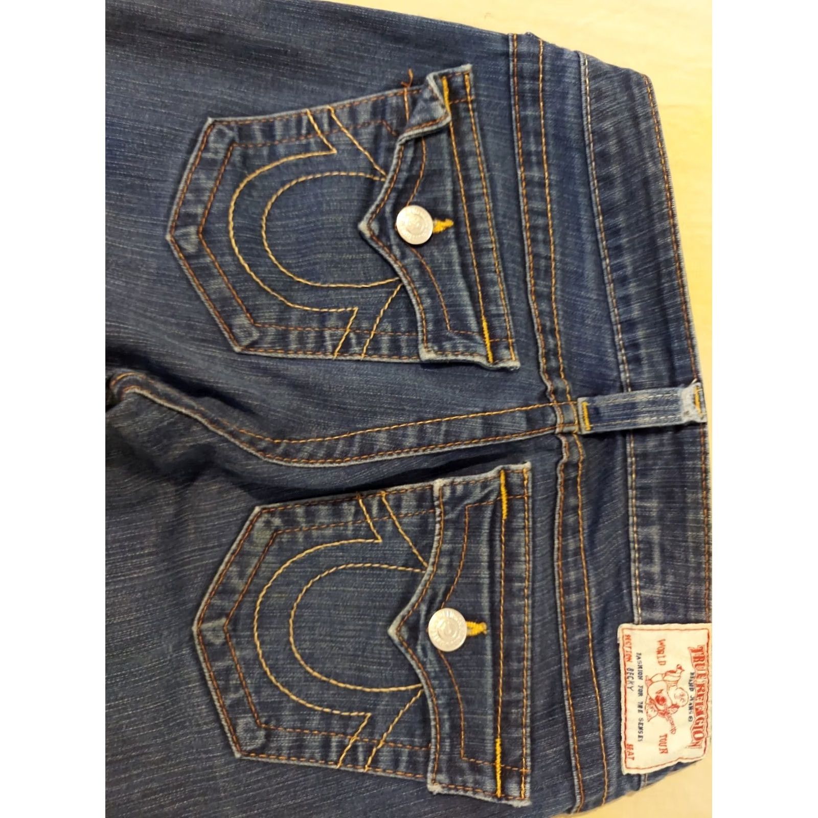 True Religion True Religion Jeans Womens 28 Becky Flare Boot Denim Pants Blue Size 28" / US 6 / IT 42 - 2 Thumbnail