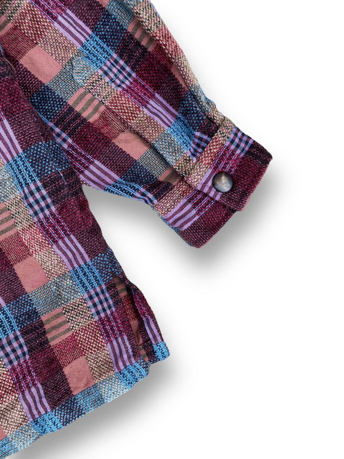 Japanese Brand × Vintage Vintage Renown Simple Life Wool Snap Button Down. #D2 Size US XL / EU 56 / 4 - 7 Thumbnail