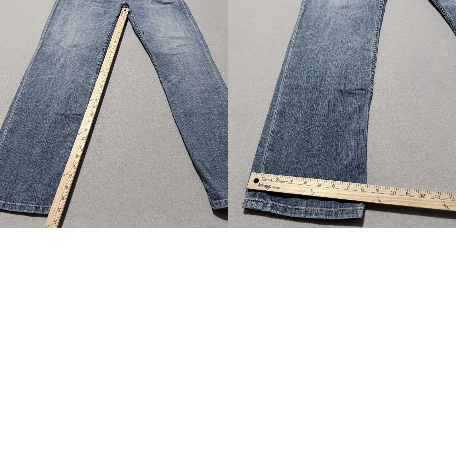 Levi's Levi's 514 Jeans Men Blue Denim Mid Rise Classic Pockets - 34X32 Size US 34 / EU 50 - 9 Thumbnail