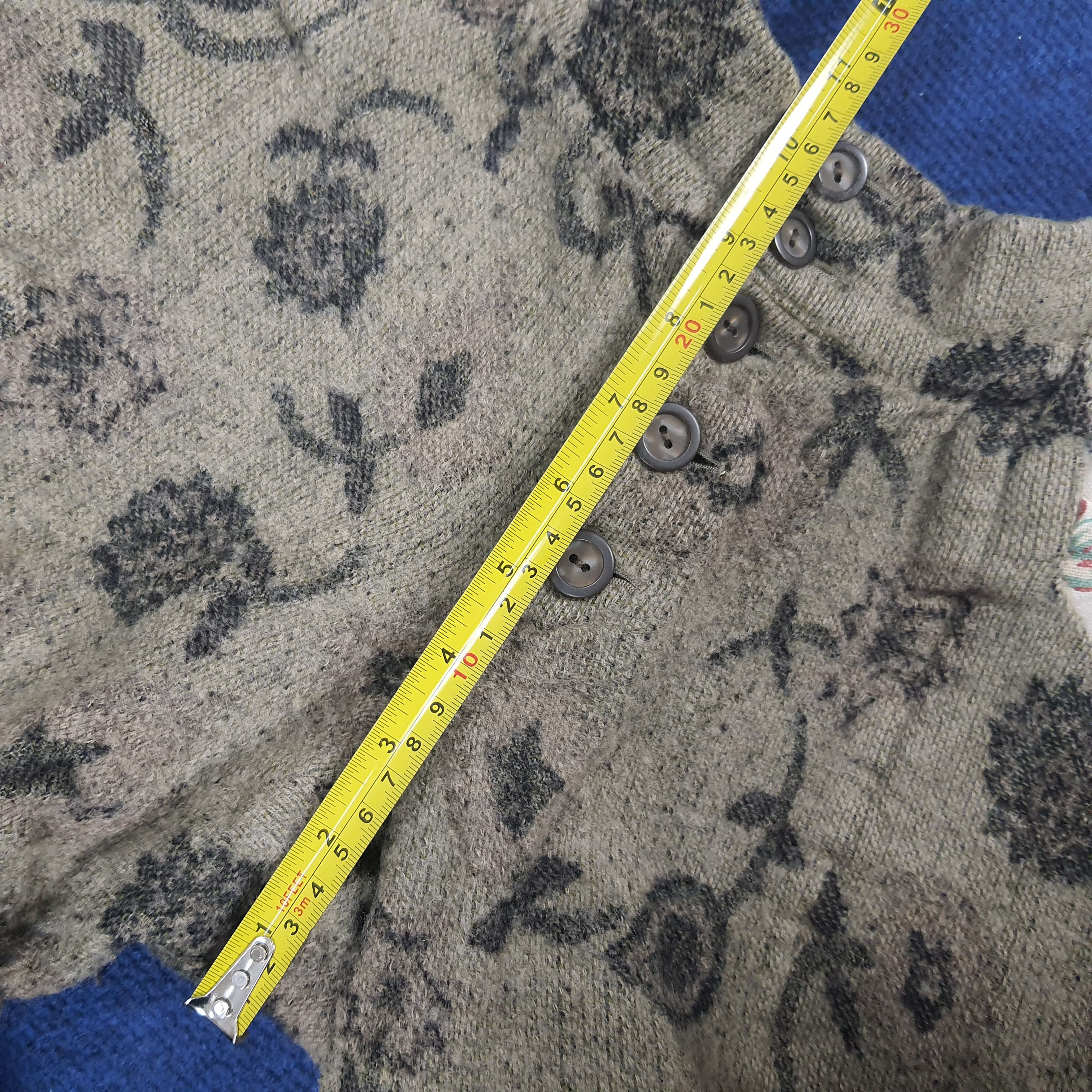 Japanese Brand × Vintage Vintage Pollin Flower Art Sweatpants Size 31" - 10 Thumbnail