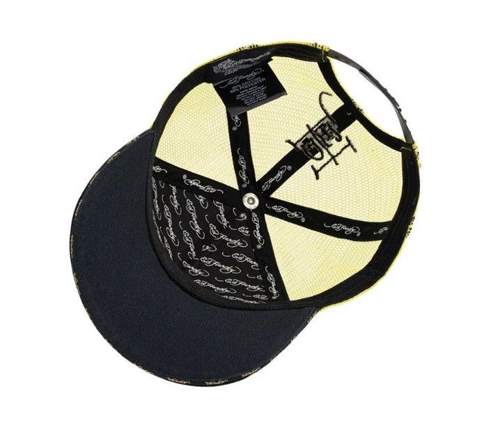 Ed Hardy Ed Hardy Roses Tiger Tucker Cap Unisex Size ONE SIZE - 4 Thumbnail