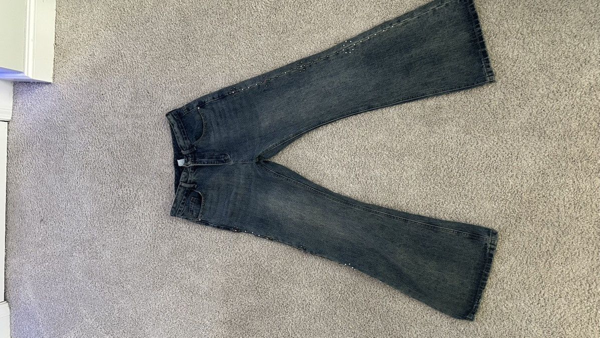 Other Vintage Jeans With Pearls Size US 34 / EU 50 - 3 Thumbnail