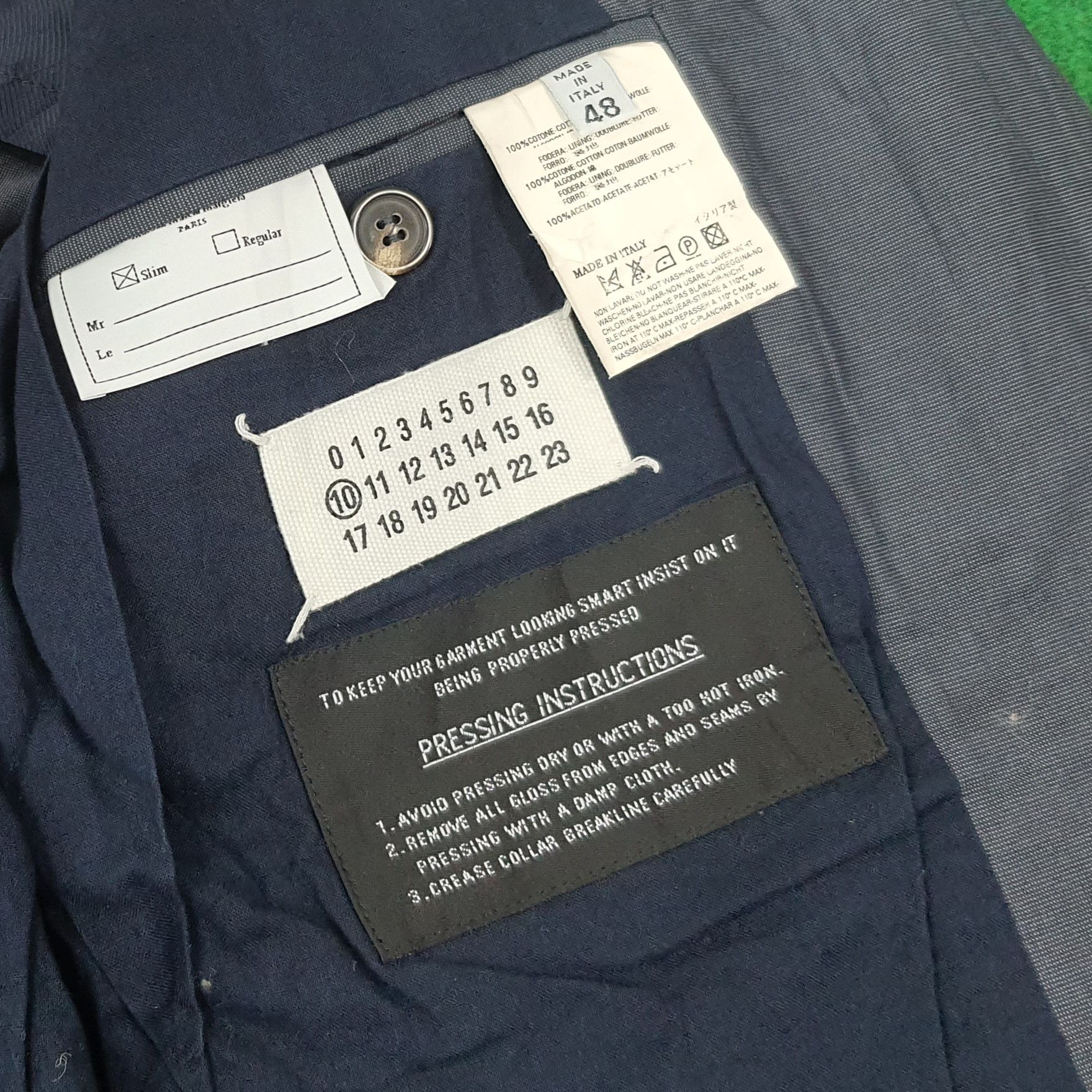Maison Margiela Vintage Maison Martin Margiela Slim Blazer C234N26 Size US S / EU 44-46 / 1 - 5 Thumbnail