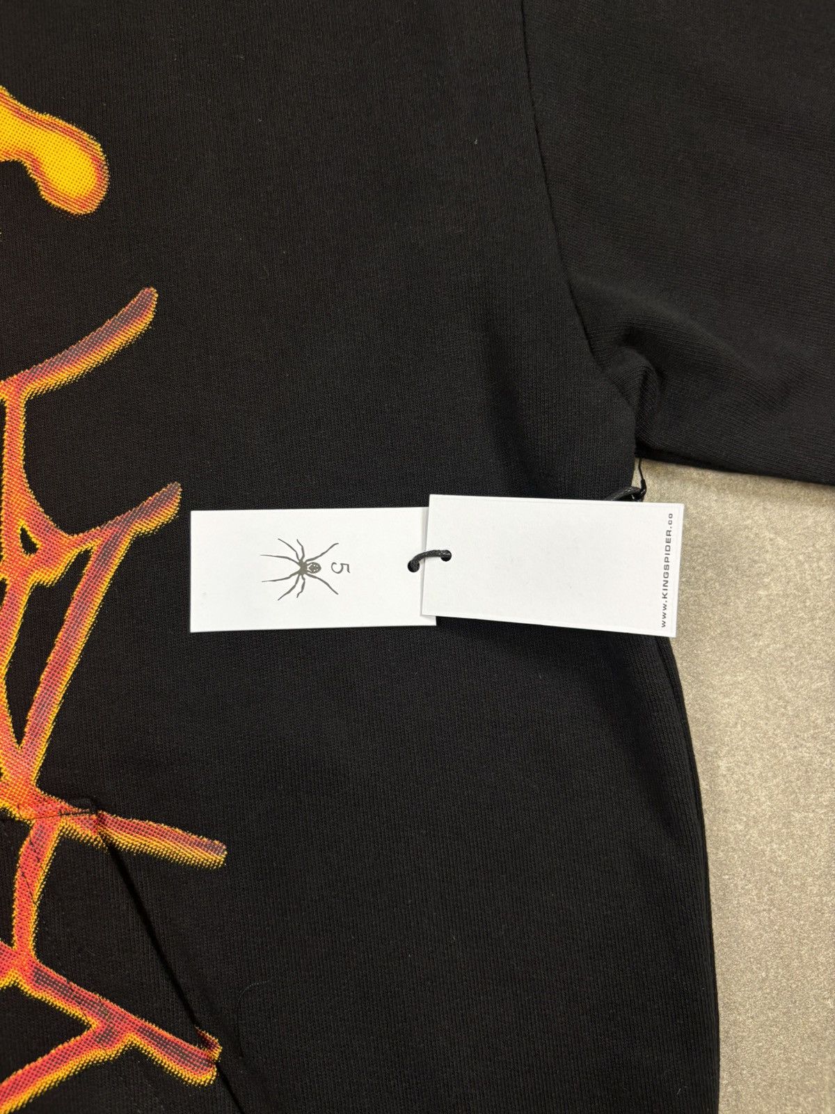 Sp5der Sp5der OG Web V2 Hoodie, Black Size US XXL / EU 58 / 5 - 5 Thumbnail