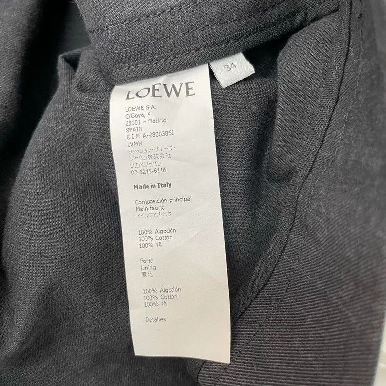 Loewe Loewe size 34 Split leather denim jacket size 34 hat detach Size 4XL / US 24-26 - 7 Thumbnail