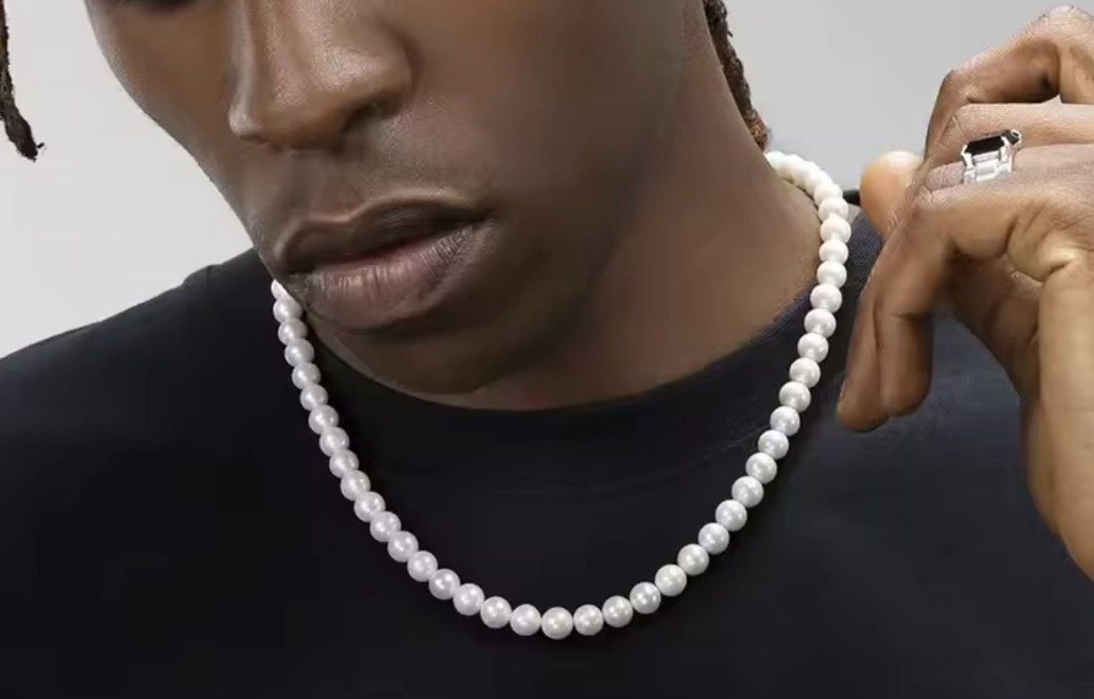 Jewelry 40 Cm Stimulation Pearl Necklace Size ONE SIZE - 3 Thumbnail