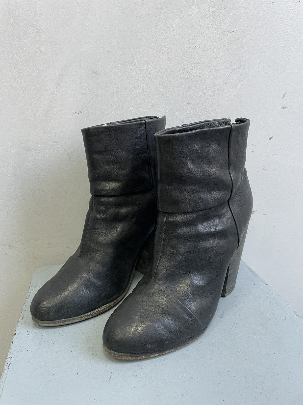 Rag & Bone Rag & Bone leather ankle boots vintage y2k rick owens style Size US 6 / IT 36 - 6 Thumbnail