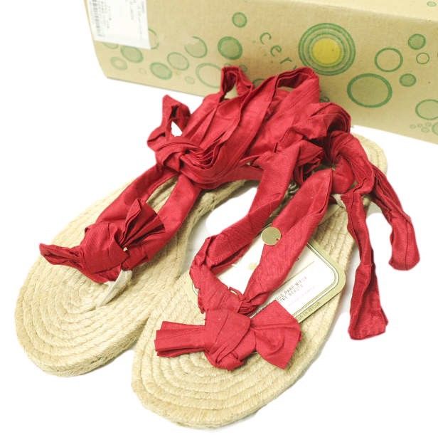 Other Muveil Cervera Espadrille Sandals Others Shoes Ma11Esh002 in Red, Women's