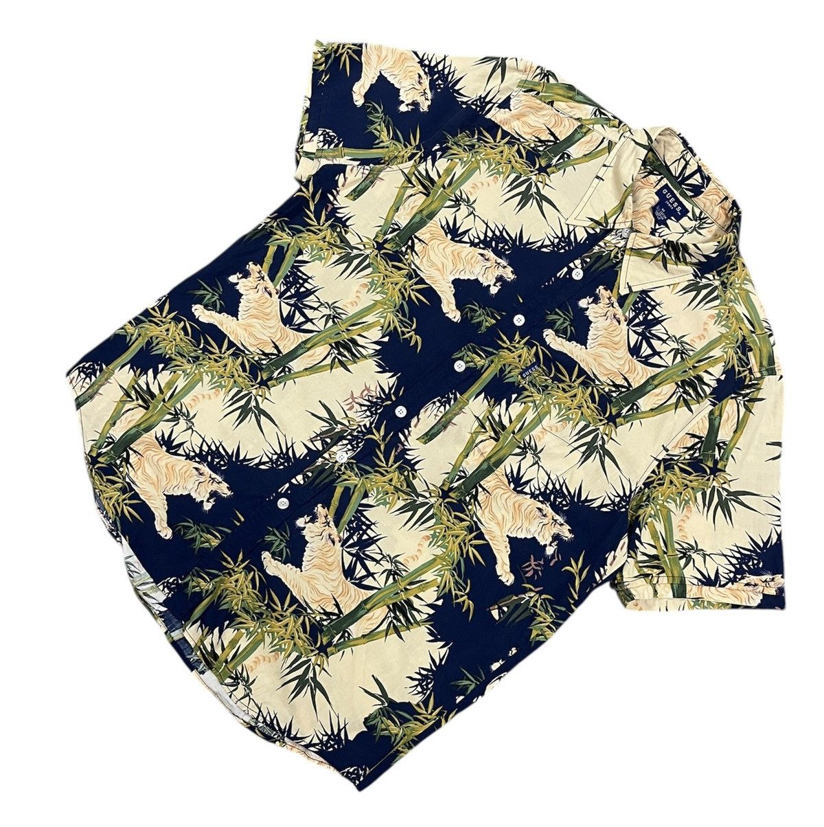 Guess Vintage guess jeans hawaiian shirt Size US XL / EU 56 / 4 - 2 Thumbnail