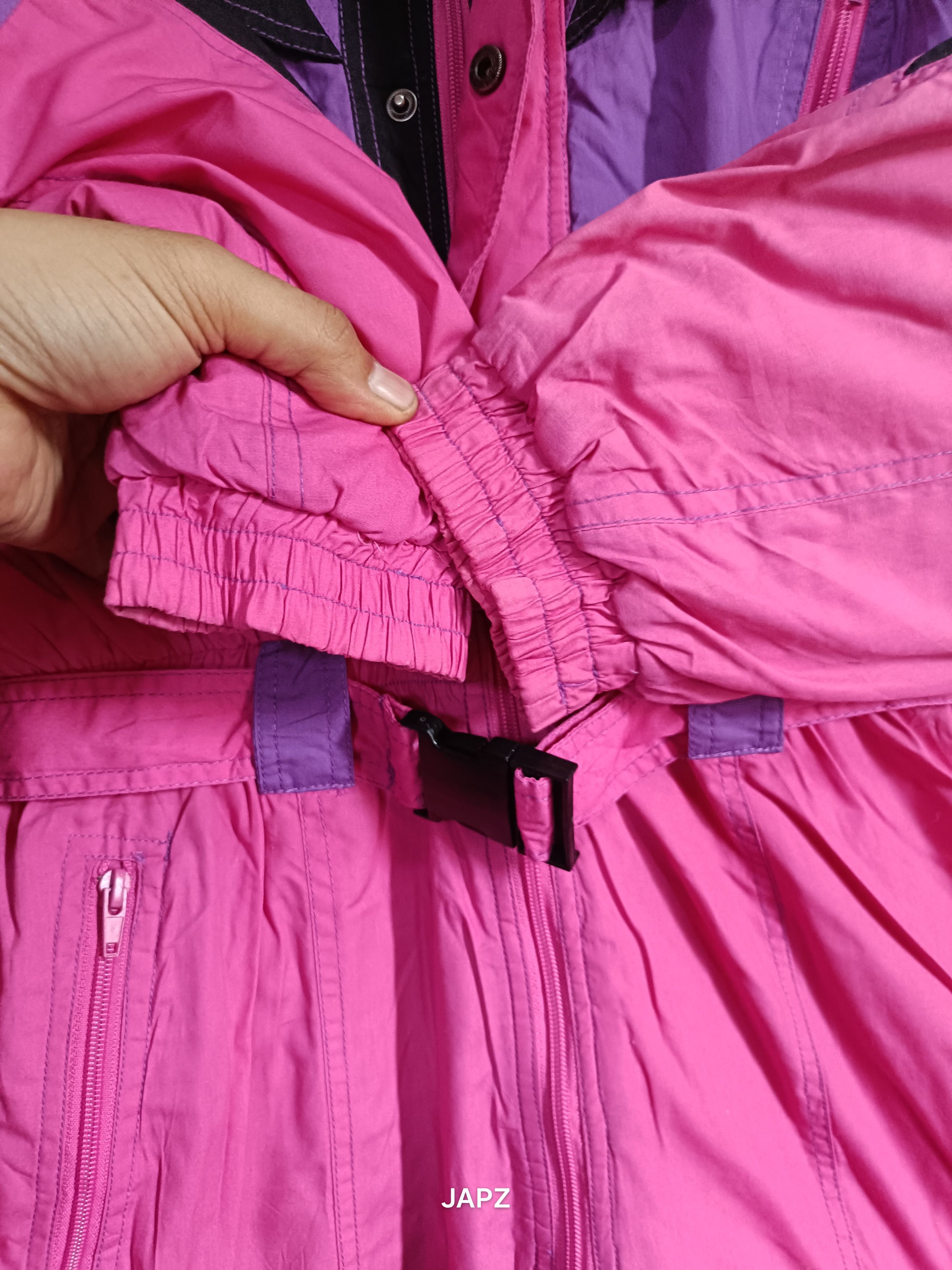 Vintage Vintage Charles vögele ski overall neon pink 80s 90s Size 28" / US 6 / IT 42 - 3 Thumbnail