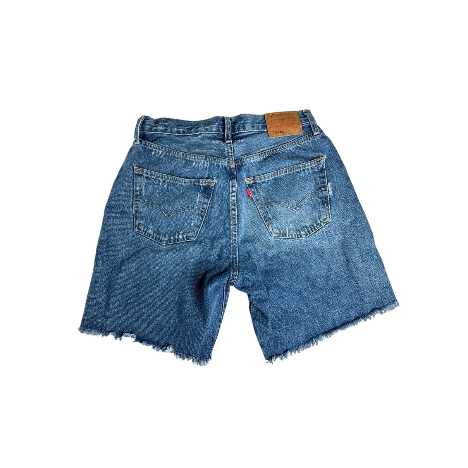 Levi's Levi’s Premium 501 90’s Cut-Off Shorts – Women’s Size 27 Size 27" / US 4 / IT 40 - 2 Thumbnail