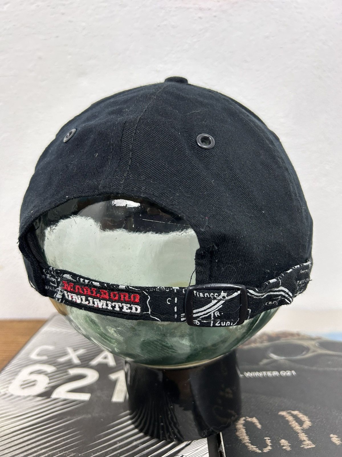 Marlboro 90s Vintage Marlboro Unlimited 1995 Philip Morris Hat Cap Size ONE SIZE - 4 Thumbnail