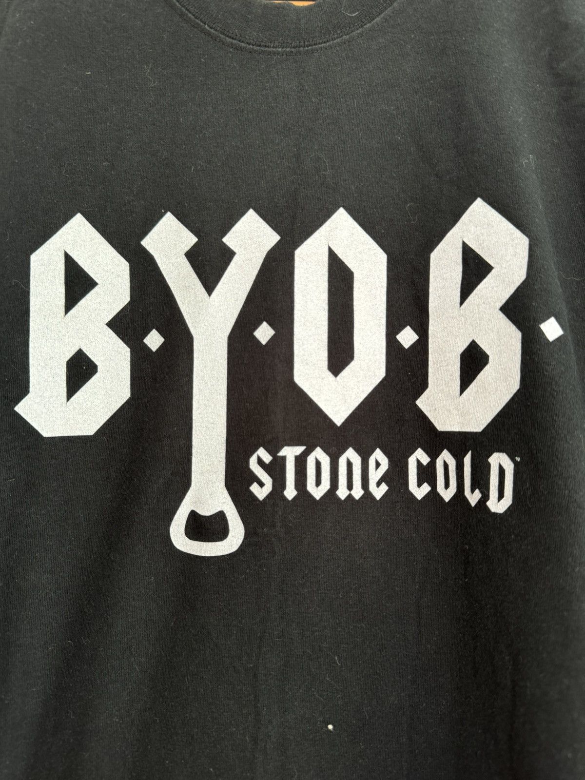 Vintage × WWE × WWF Vintage Stone Cold Steve Austin 2005 BYOB T-shirt Size US L / EU 52-54 / 3 - 8 Thumbnail