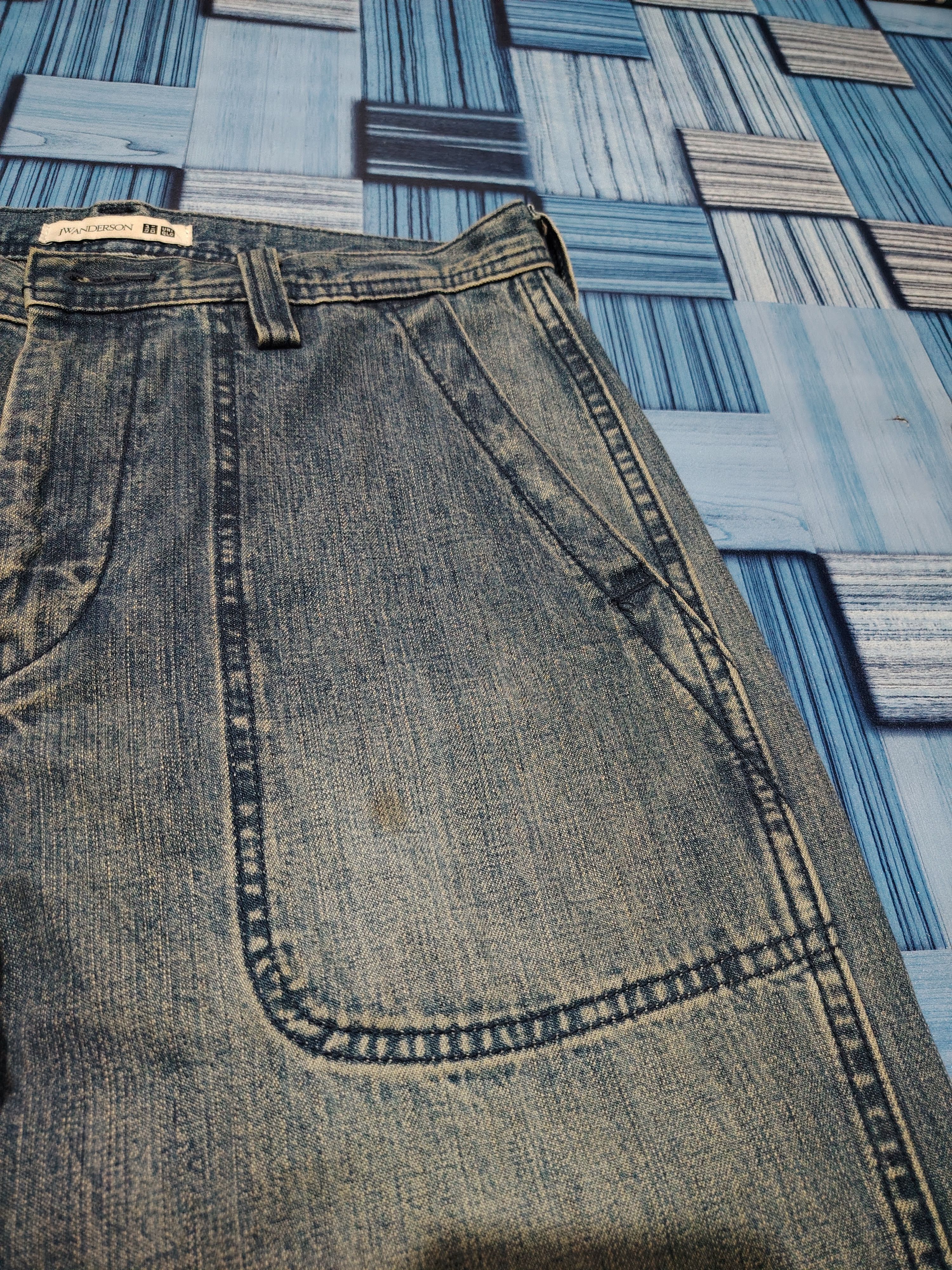 JW Anderson × Uniqlo Japanese JW Anderson Uniqlo Distressed jeans Size US 30 / EU 46 - 7 Thumbnail