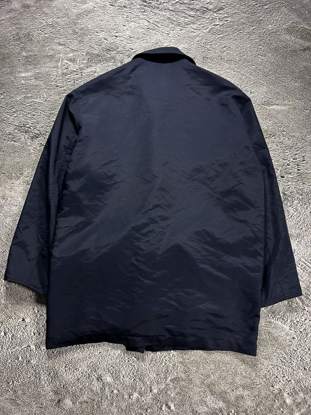 Ermenegildo Zegna Ermenegildo Zegna Long Coat Microtene navy Size US M / EU 48-50 / 2 - 14 Thumbnail