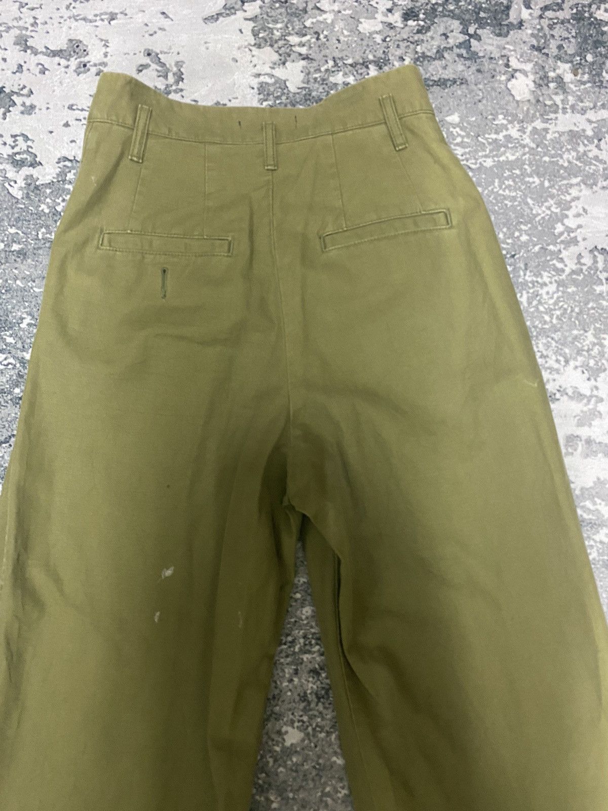 Designer × Japanese Brand Moussy Cotton Pants Size 28" / US 6 / IT 42 - 5 Thumbnail