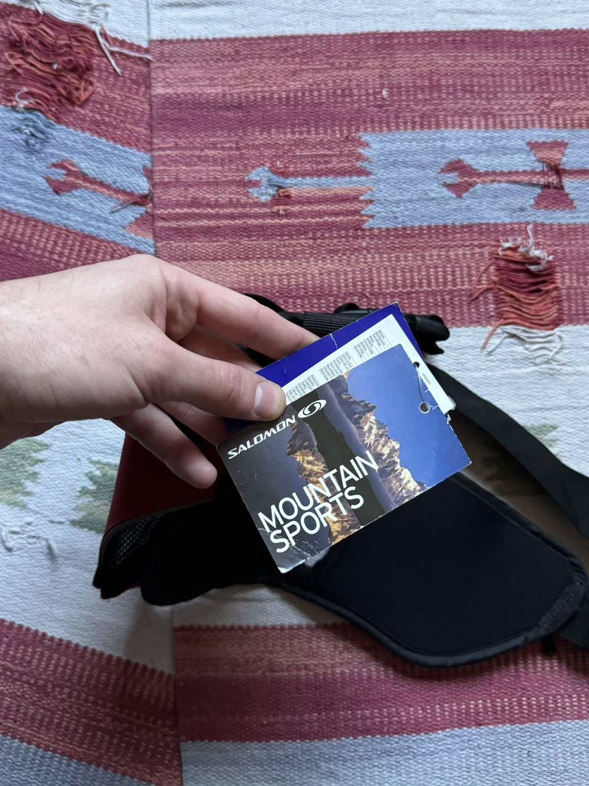 Vintage Vintage 00’s Salomon 2007 Outdoor Bottle Waist Bag Size ONE SIZE - 7 Thumbnail