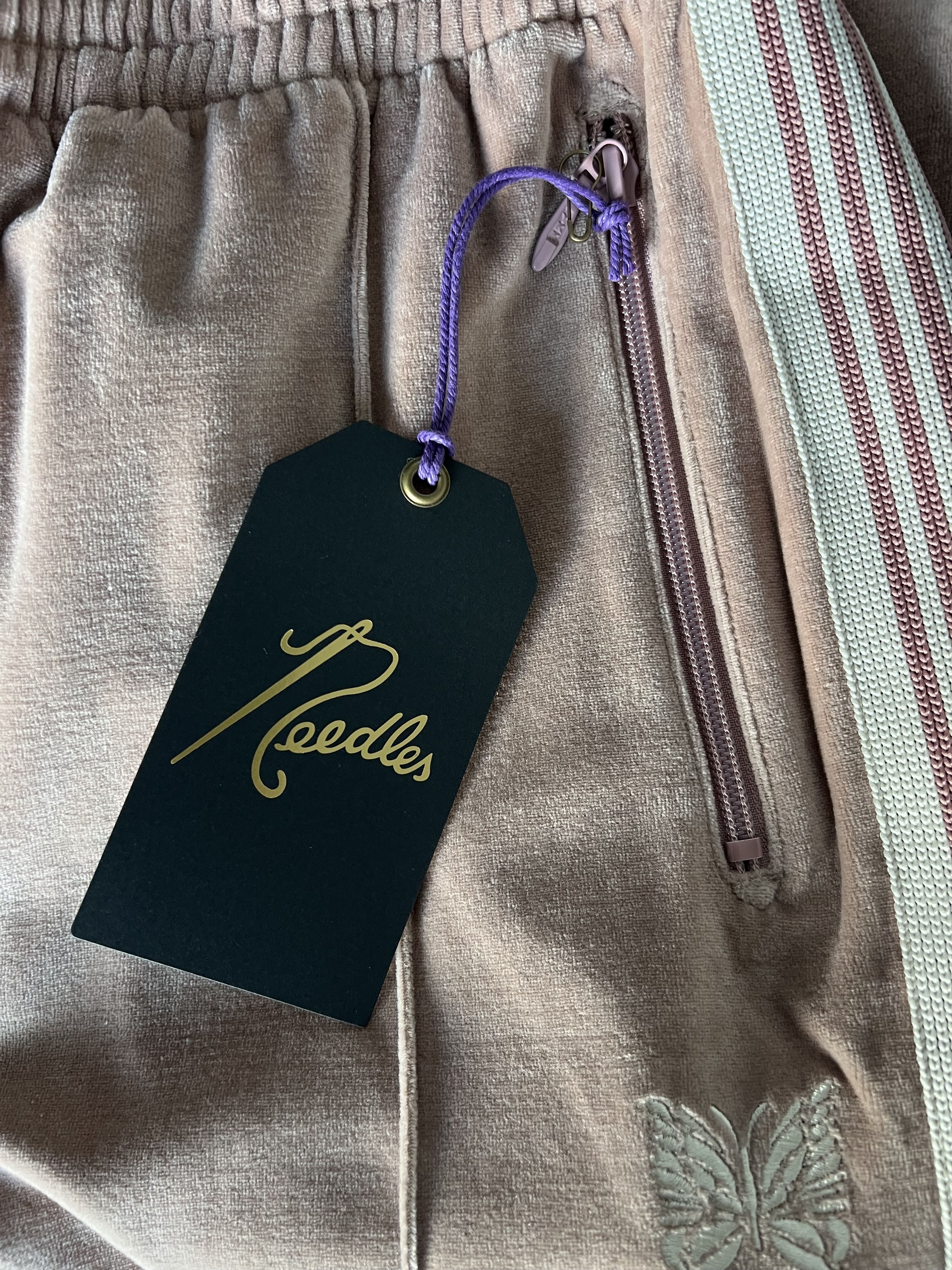 Needles Needles Velour Track Pants in Tan Size US 30 / EU 46 - 6 Thumbnail