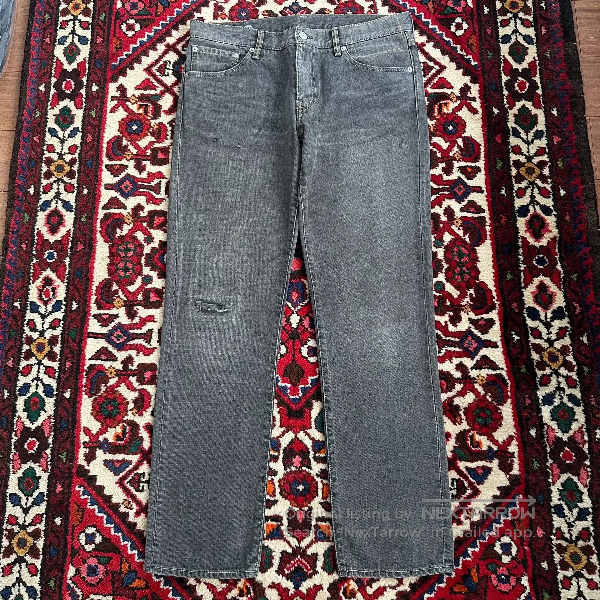 Visvim visvim black denim pants size W34 L3. Size US 34 / EU 50 - 1 Thumbnail