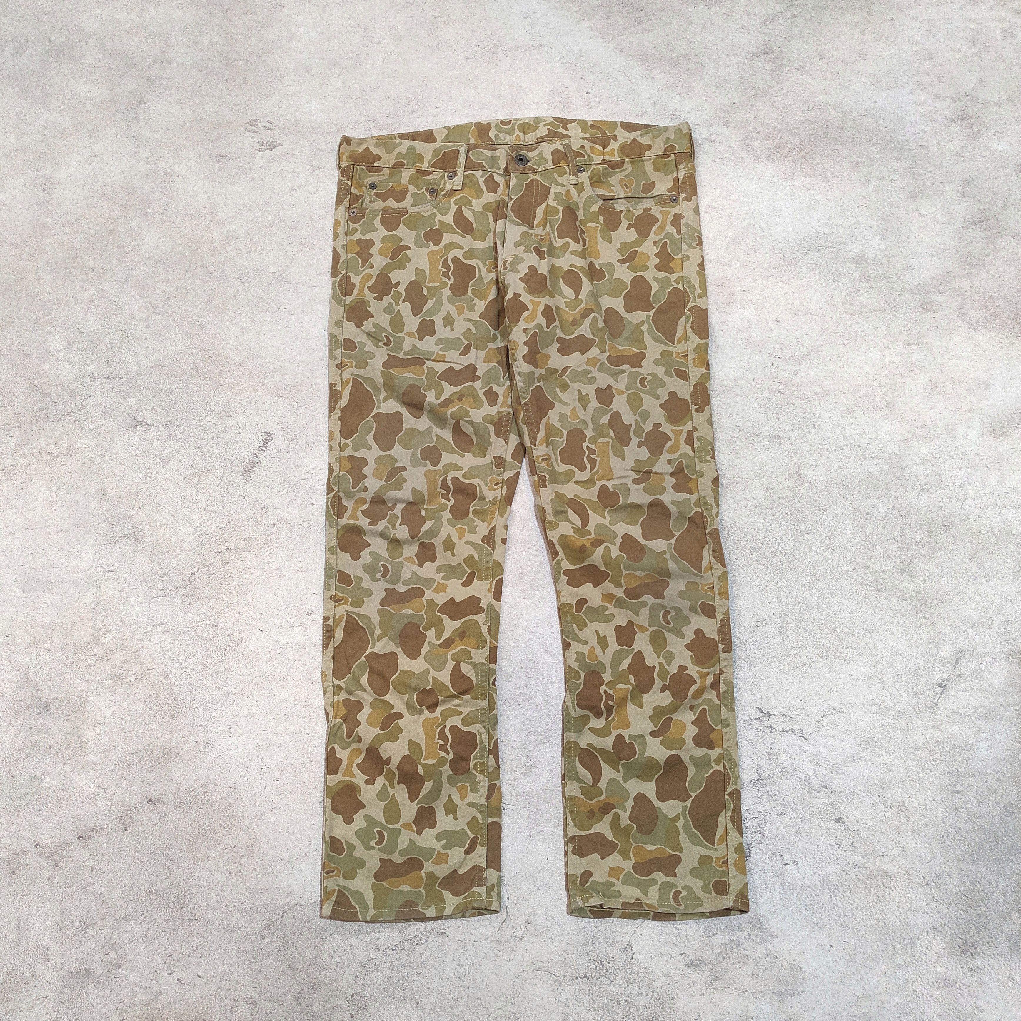Japan Blue Jeans Japan Blue Jeans Camo Angkle Pants Stretch Size US 34 / EU 50 - 1 Thumbnail