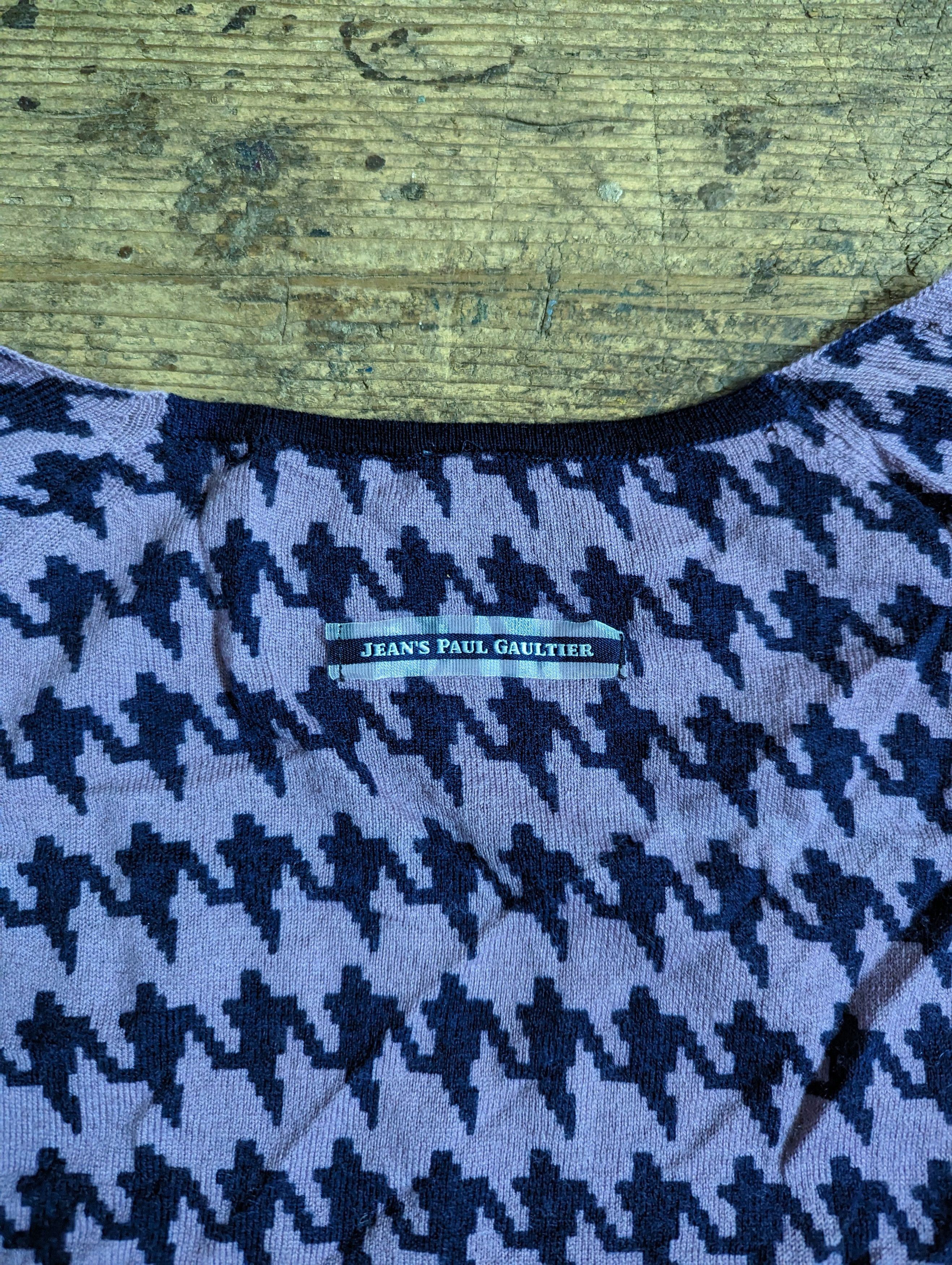 Jean Paul Gaultier 00s Jean's Paul Gaultier Gradient Pattern Wool Sweater Size M / US 6-8 / IT 42-44 - 6 Thumbnail