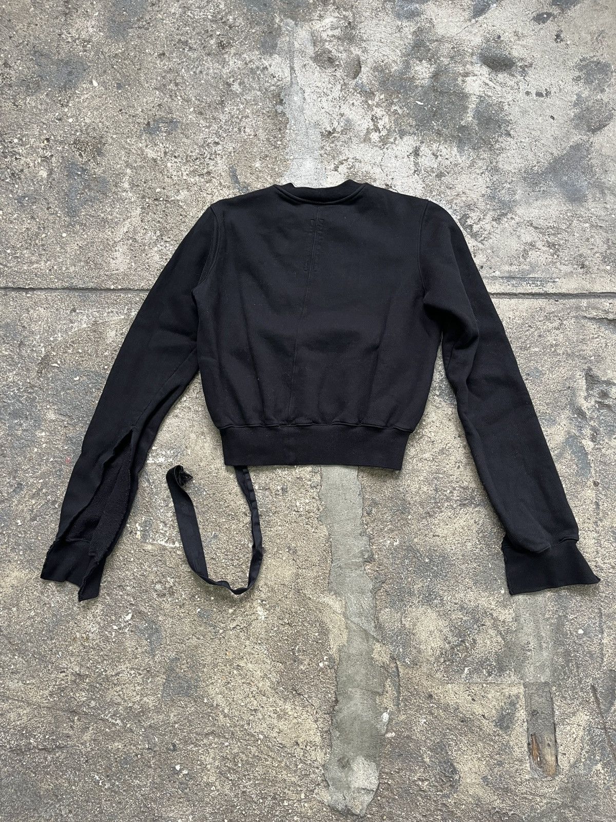 Rick Owens Rick Owens Cropped Sweatshirt (unisex) Size US M / EU 48-50 / 2 - 2 Thumbnail