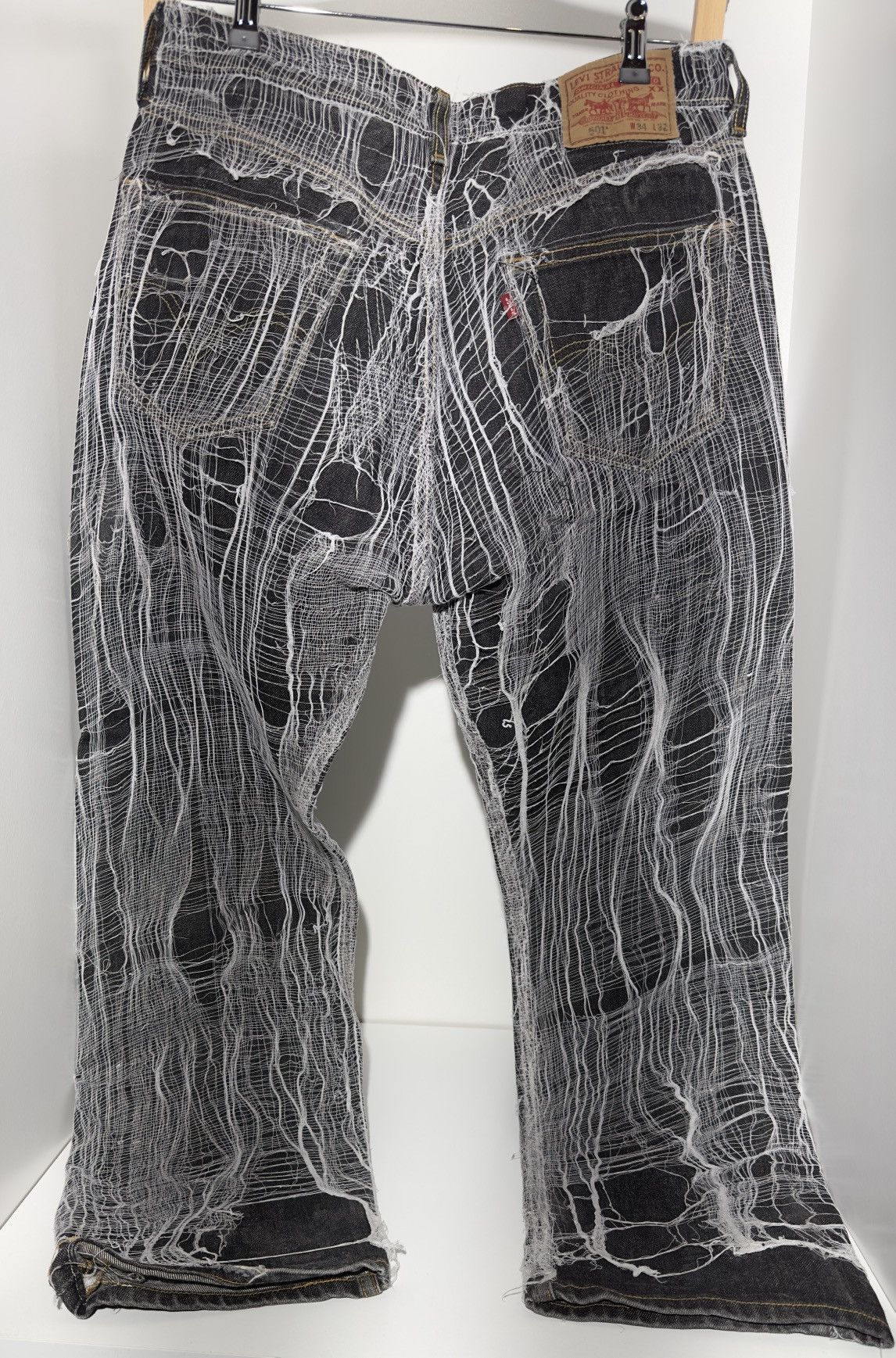 Ends Repair Ends Repair Distressed Cowboy Denim Size US 34 / EU 50 - 2 Thumbnail