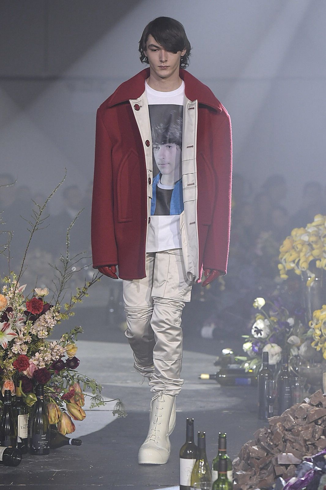 Raf Simons Raf Simons FW18 Christiane F. Shirt Size US S / EU 44-46 / 1 - 4 Thumbnail