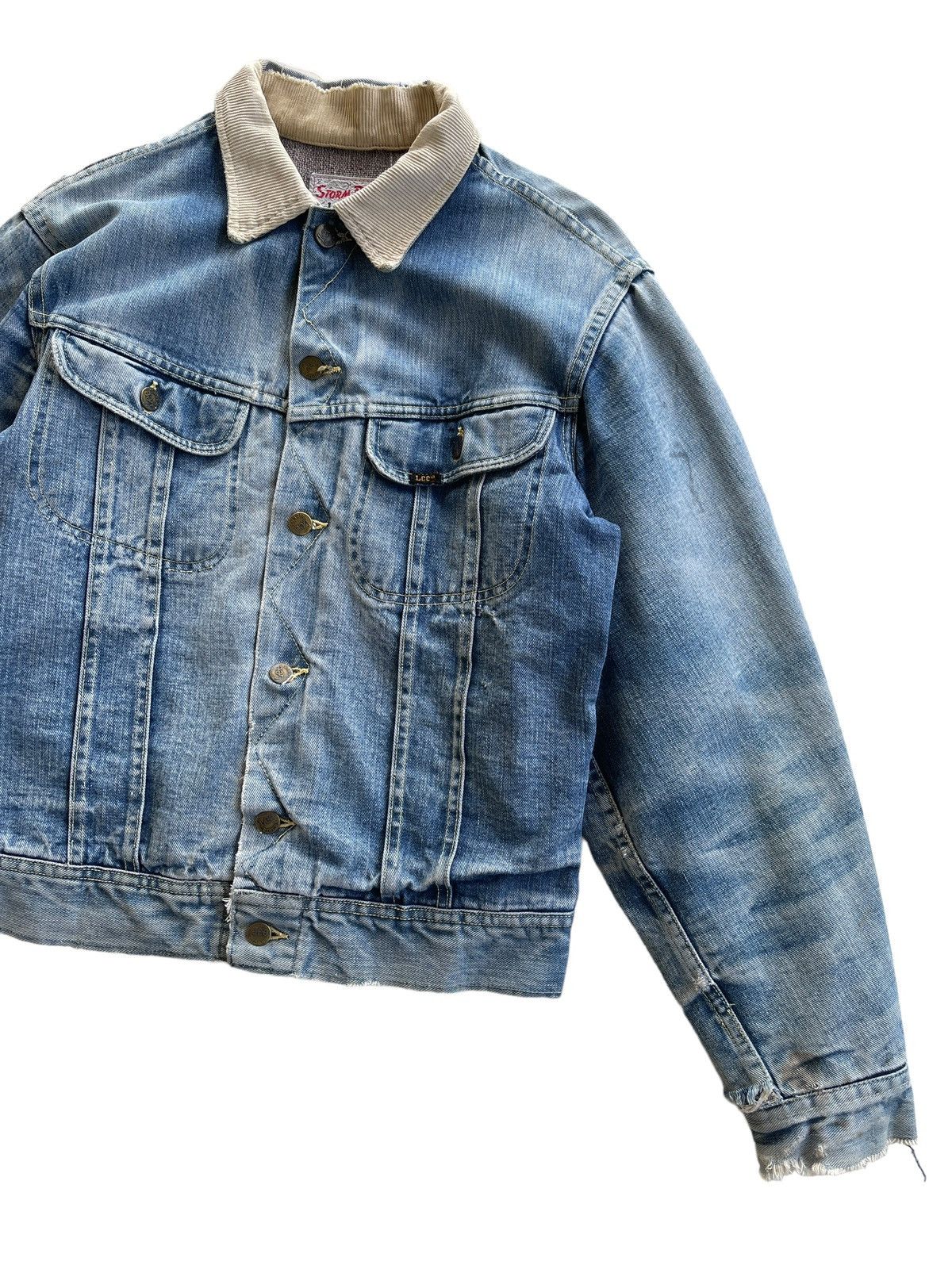 Lee 1960s Lee Storm Rider 101 LJ Blanket Denim Jacket Size US S / EU 44-46 / 1 - 5 Thumbnail