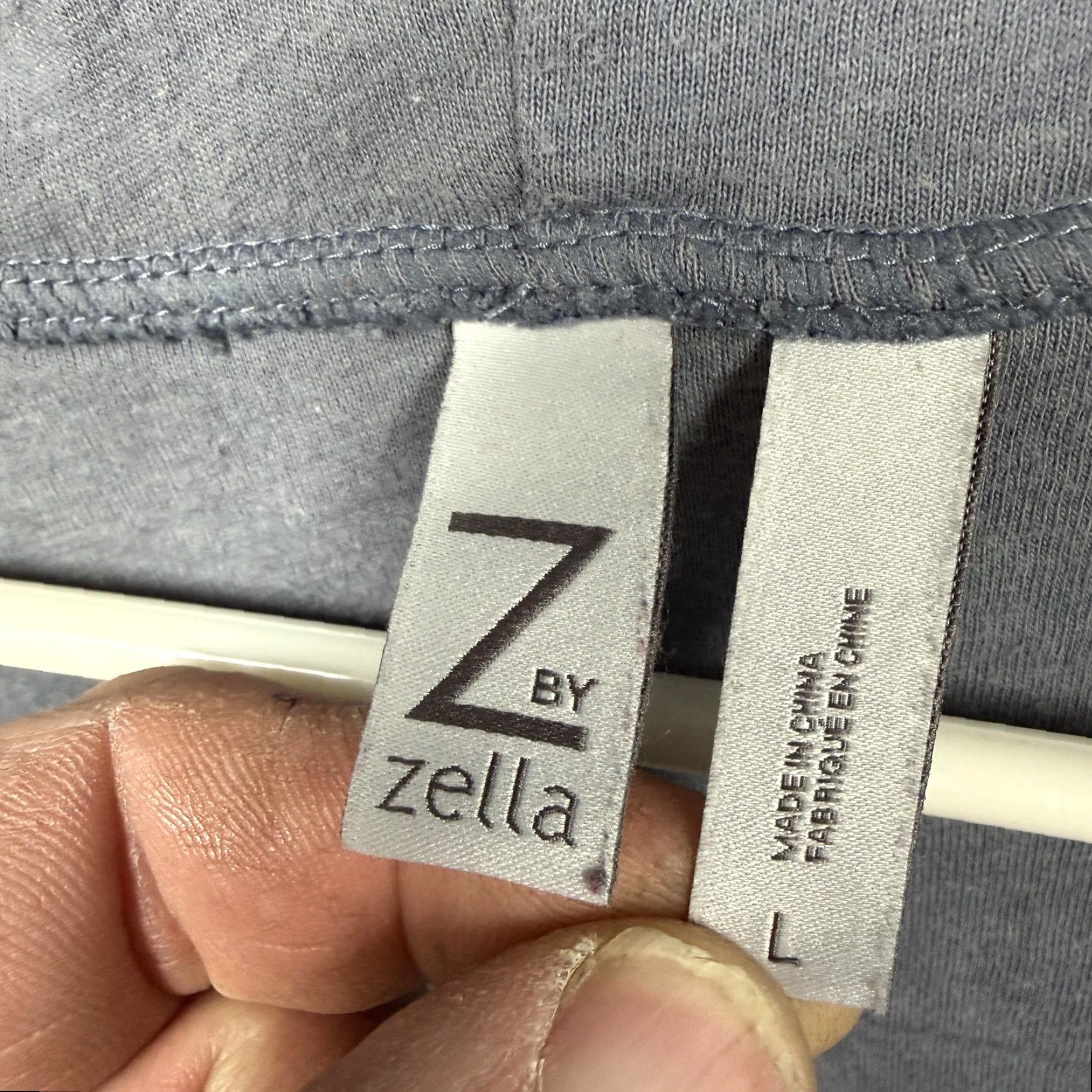 Vintage Z by Zella Hoodie Womens L Gray Sherpa Fleece Full Zip Teddy Cozy Winter Size L / US 10 / IT 46 - 5 Thumbnail
