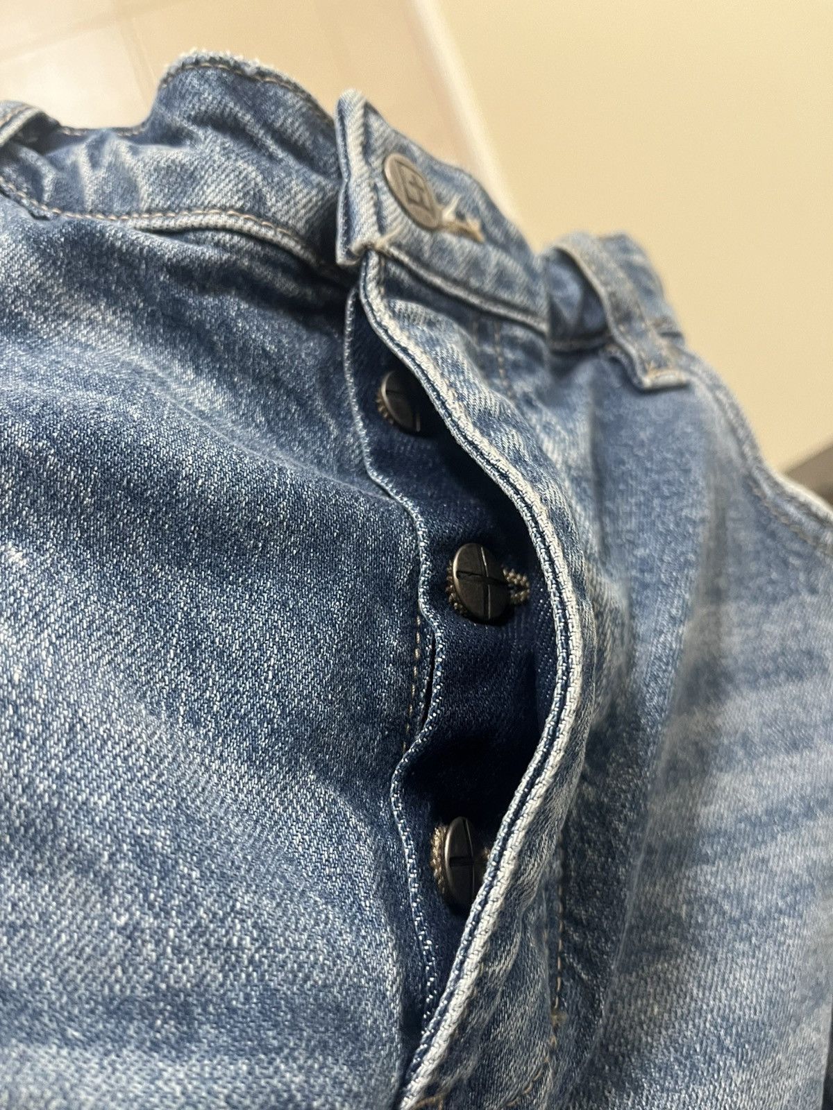 Ksubi Ksubi Distressed Light Wash Denim Jeans Sz 36 Size US 36 / EU 52 - 12 Thumbnail
