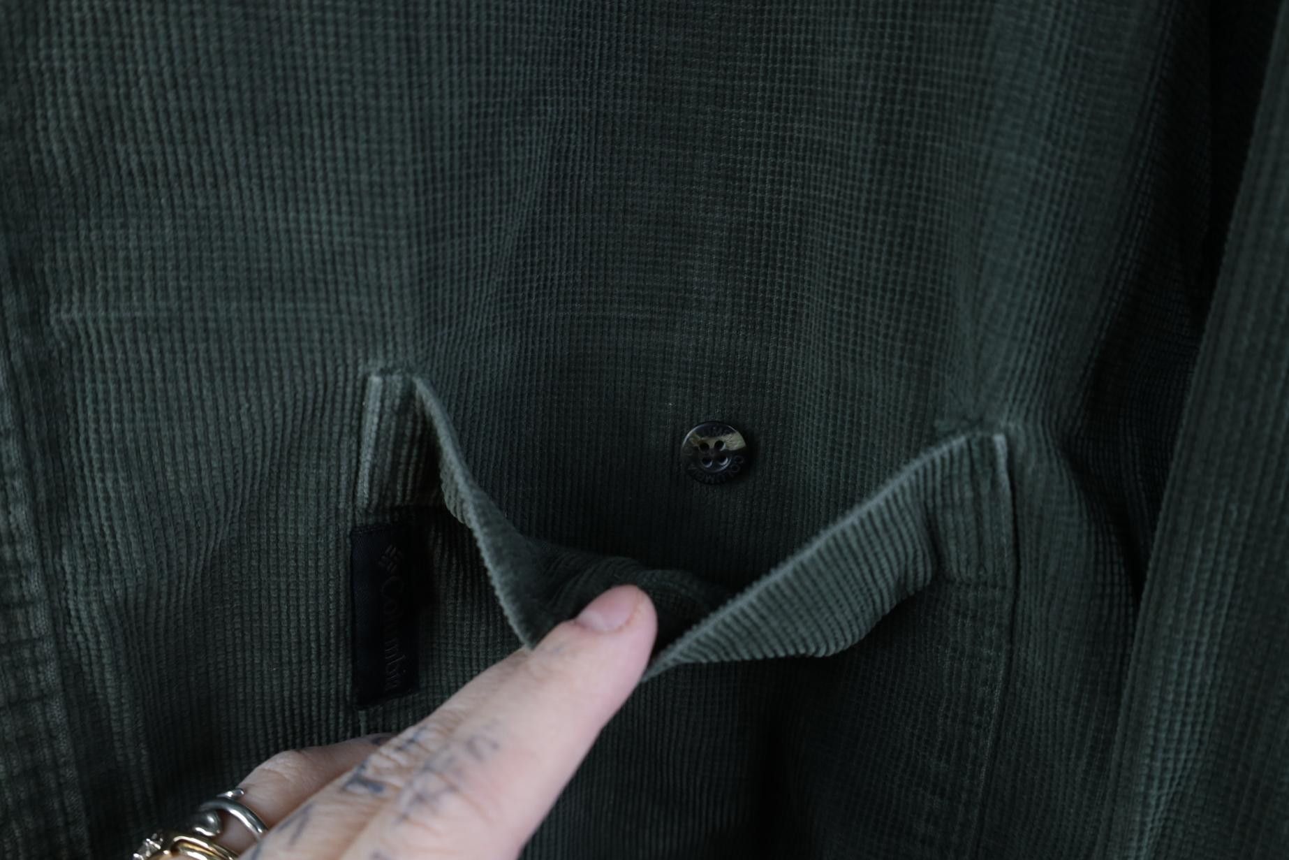 Columbia Vintage 90s Y2K Columbia Corduroy Collared Button Down Shirt Size US XL / EU 56 / 4 - 5 Thumbnail